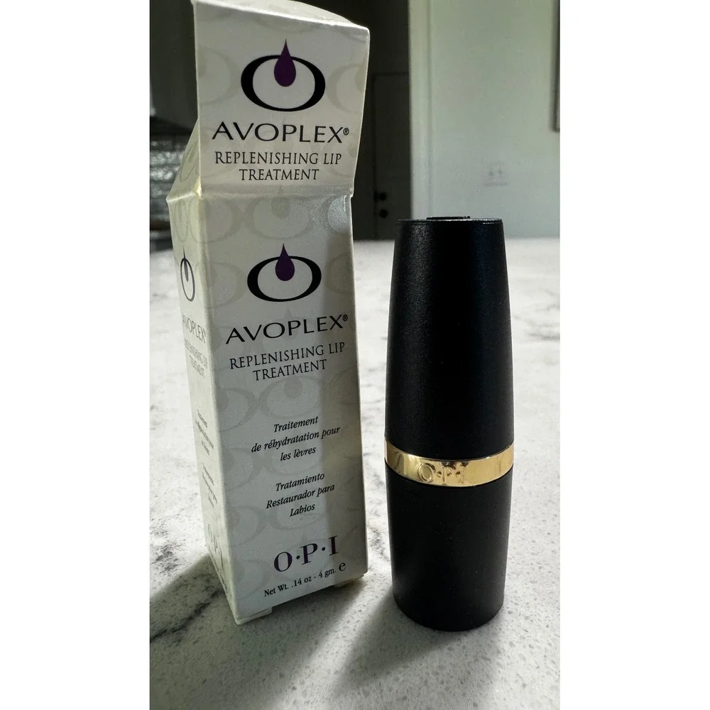 New OPI Avoplex Replenishing Lip Treatment 0.14oz / 4g Balm Discontinued NIB Vtg